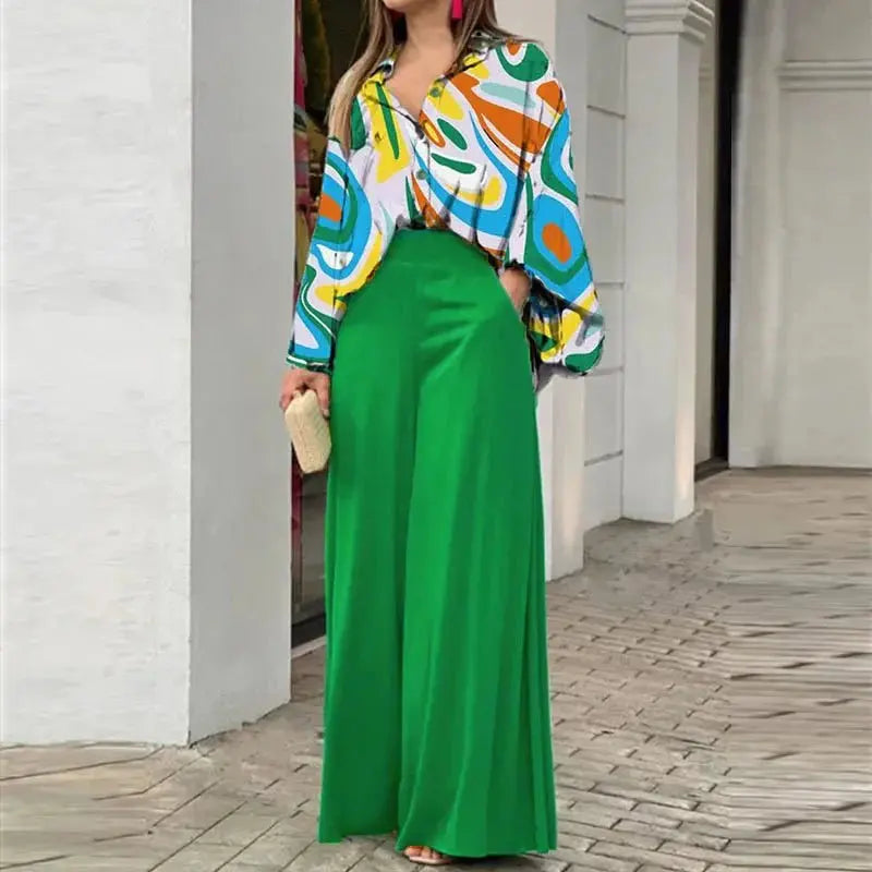 Conjunto Feminino Estampado Lavinia - Loja Luniva