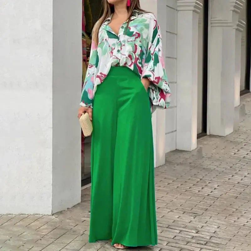 Conjunto Feminino Estampado Lavinia - Loja Luniva