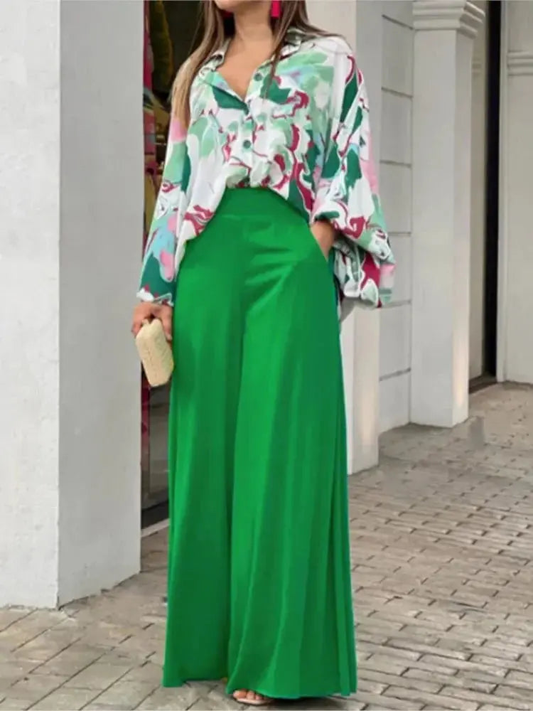 Conjunto Feminino Estampado Lavinia - Loja Luniva