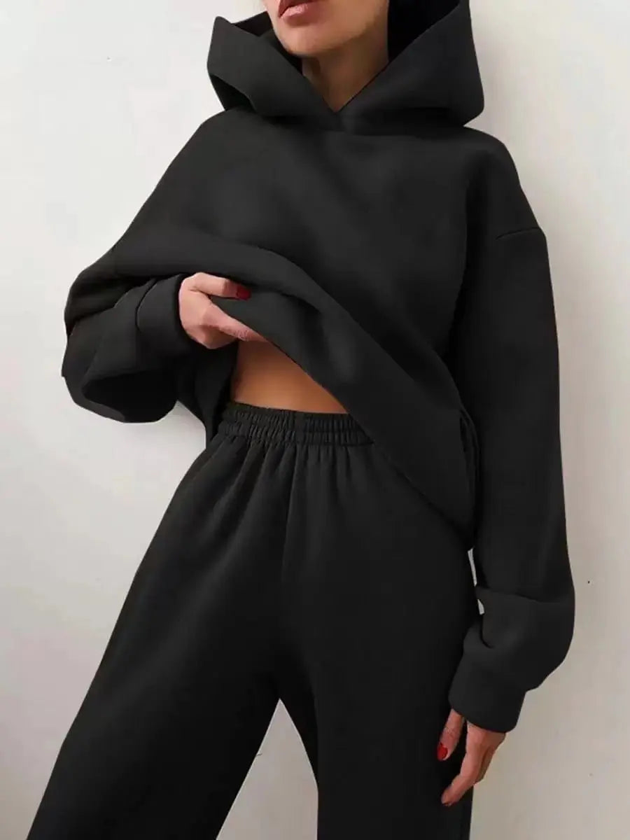 Conjunto Moletom Feminino De Frio - Loja Luniva