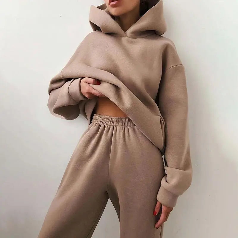 Conjunto Moletom Feminino De Frio - Loja Luniva