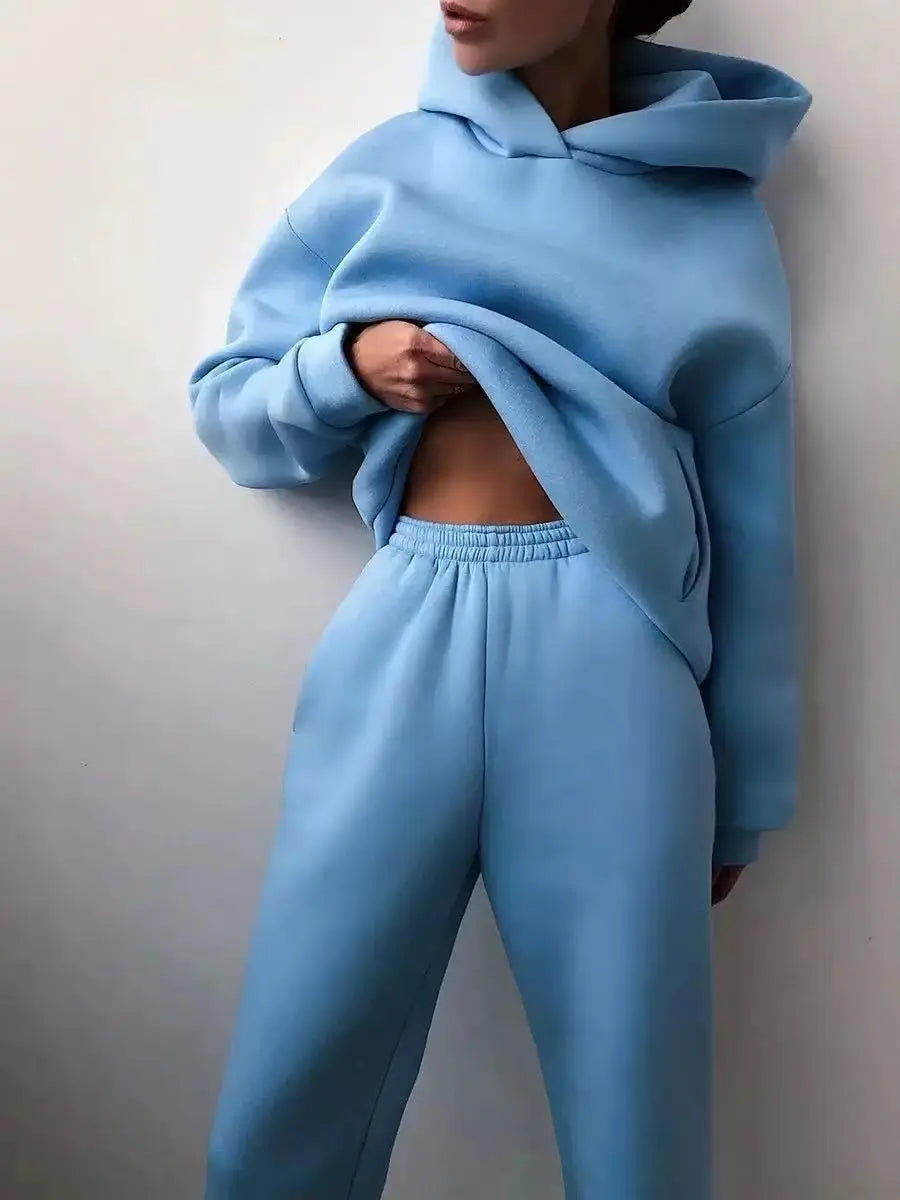 Conjunto Moletom Feminino De Frio - Loja Luniva