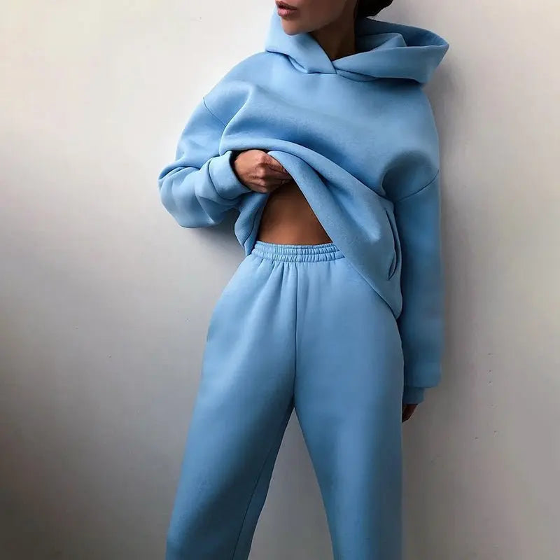 Conjunto Moletom Feminino De Frio - Loja Luniva