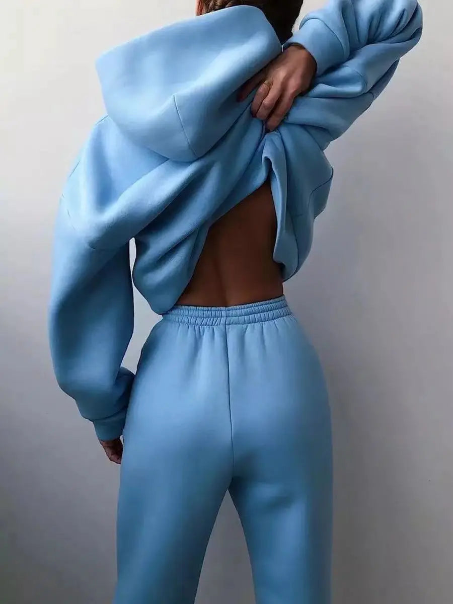 Conjunto Moletom Feminino De Frio - Loja Luniva