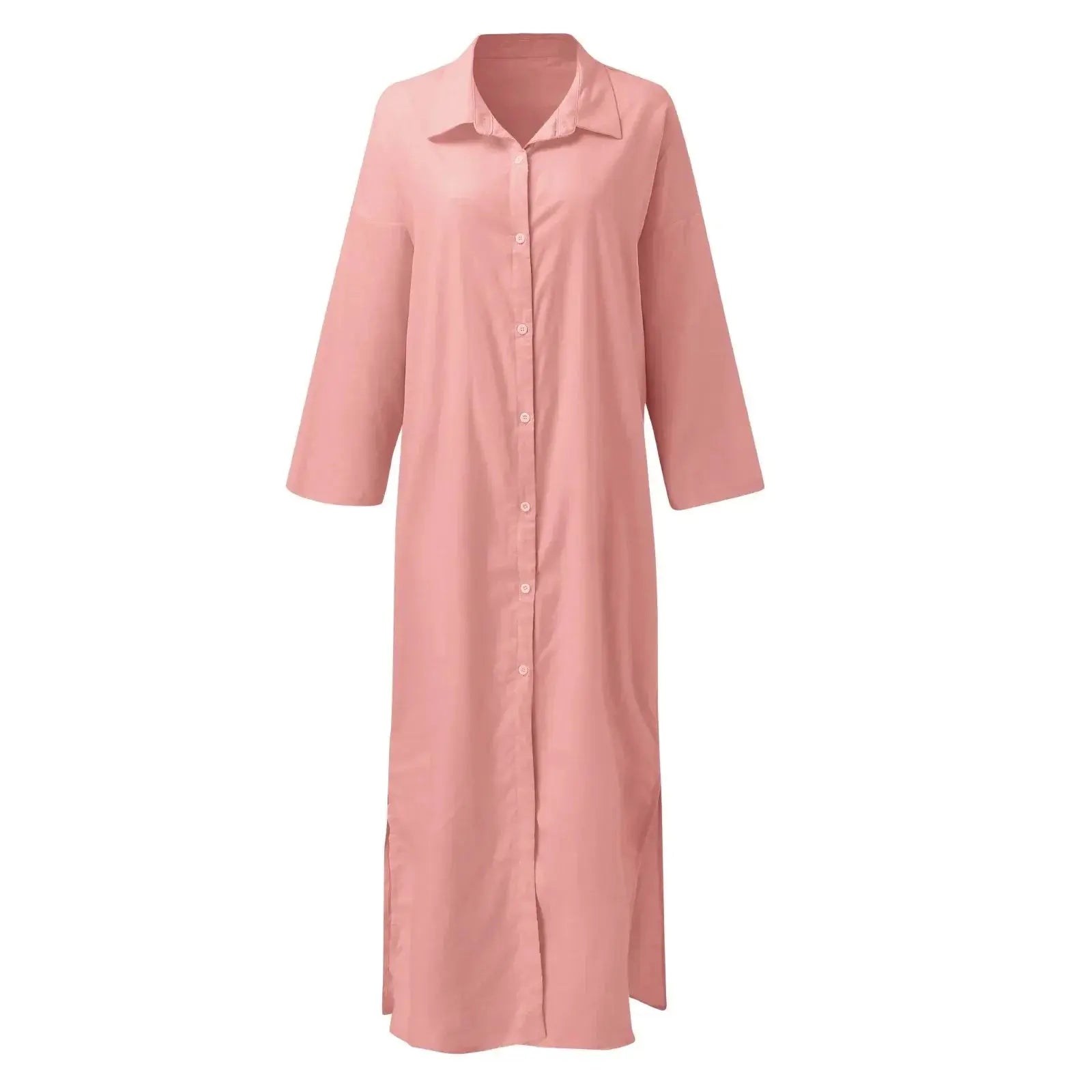 Vestido Chemise De Linho - Loja Luniva