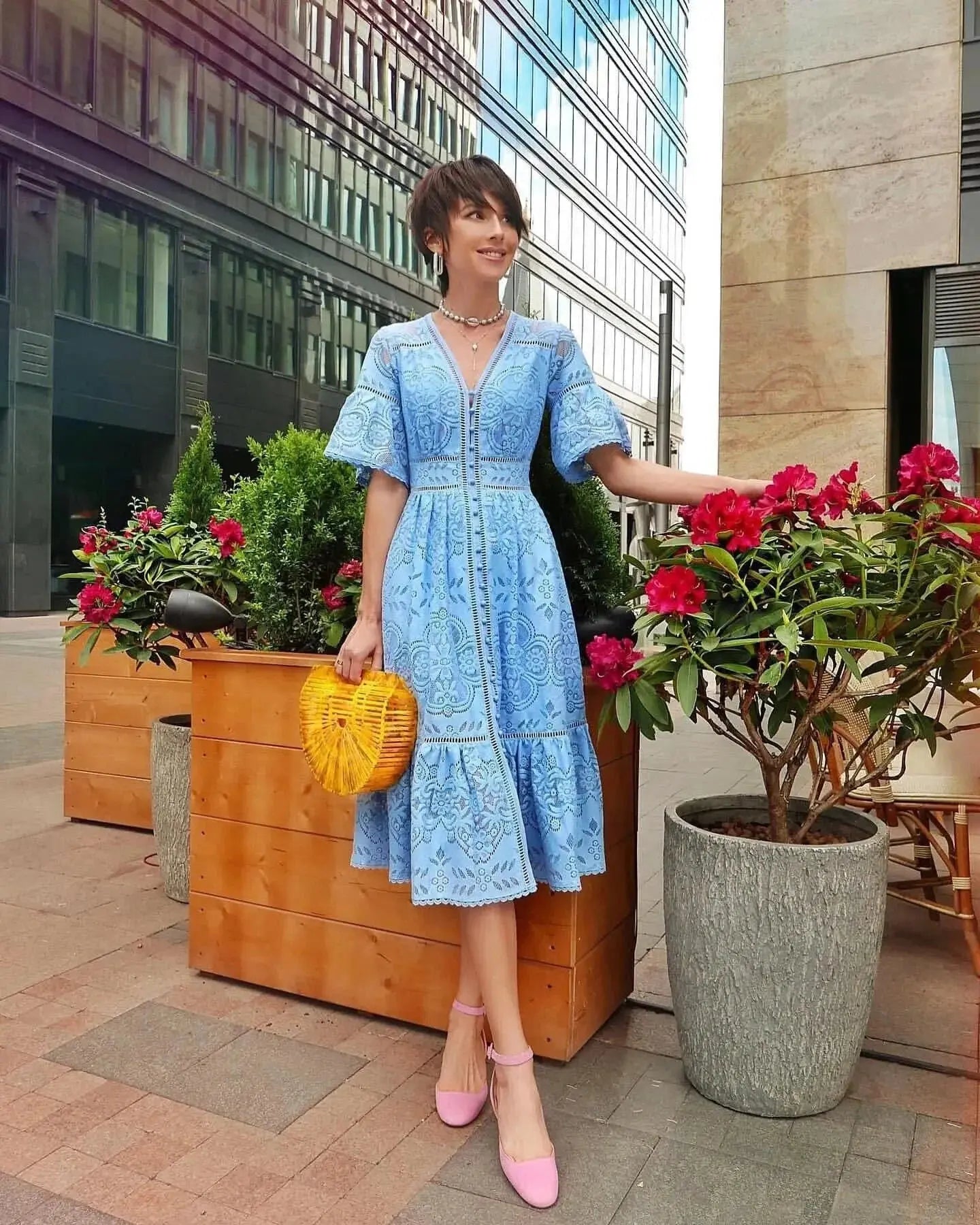 Vestido de Renda Abby - Loja Luniva