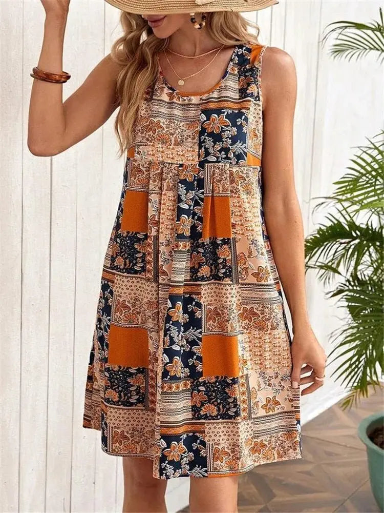 Vestido Estampado Susan - Loja Luniva