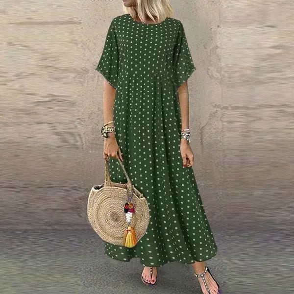 Vestido Estampado Vintage - Libi - Loja Luniva