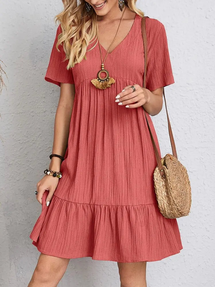 Vestido Evasê Isa - Loja Luniva