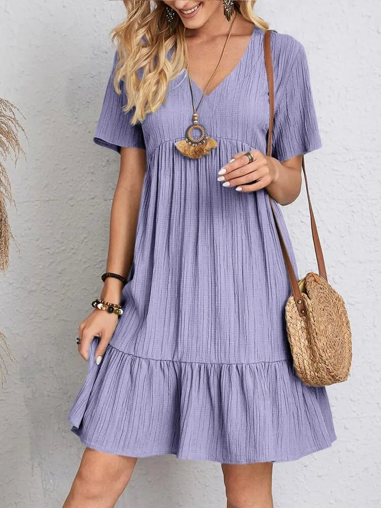 Vestido Evasê Isa - Loja Luniva