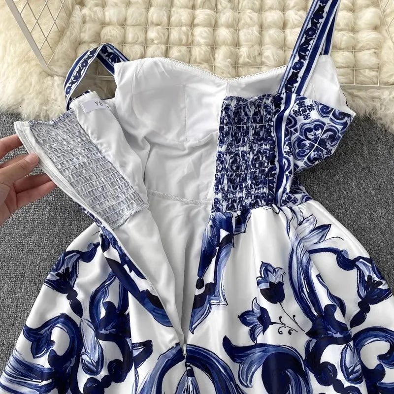 Vestido Feminino com Alça Spaghetti Fabienne - Loja Luniva