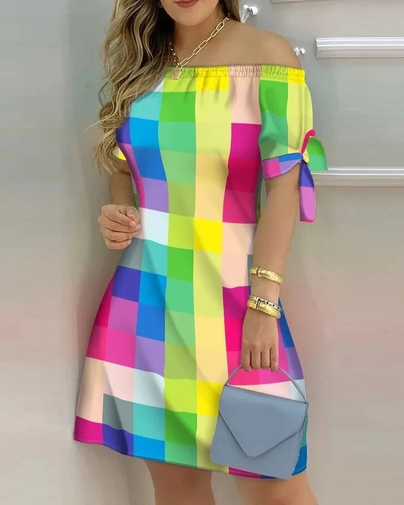 Vestido Feminino Curto Estampado Ondina - Loja Luniva