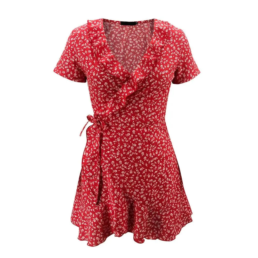 Vestido Feminino Curto Floral - Loja Luniva