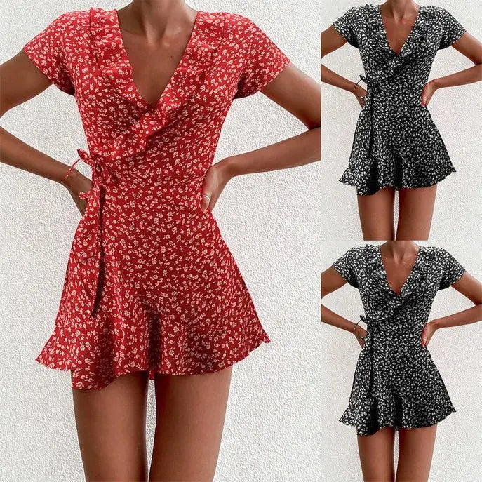 Vestido Feminino Curto Floral - Loja Luniva