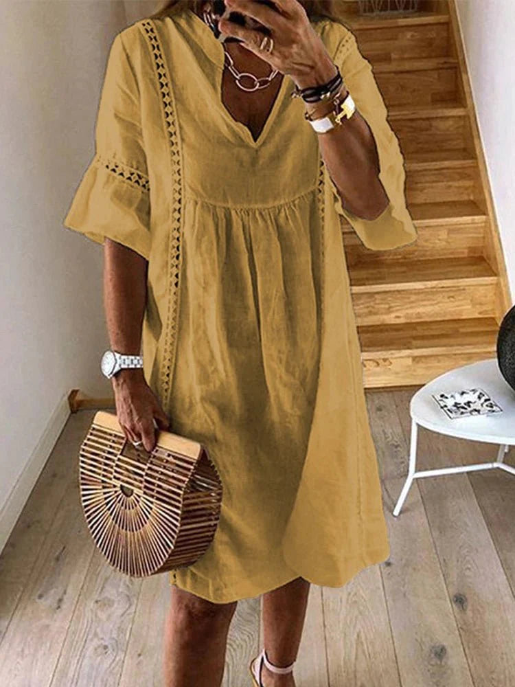Vestido Feminino de Renda Eleonor - Loja Luniva