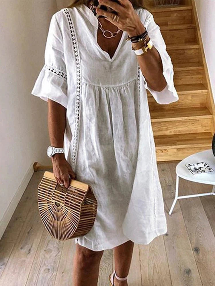 Vestido Feminino de Renda Eleonor - Loja Luniva