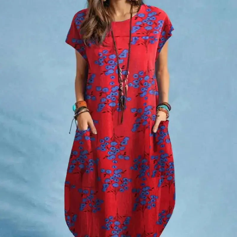 Vestido Feminino Estampado Nayane - Loja Luniva