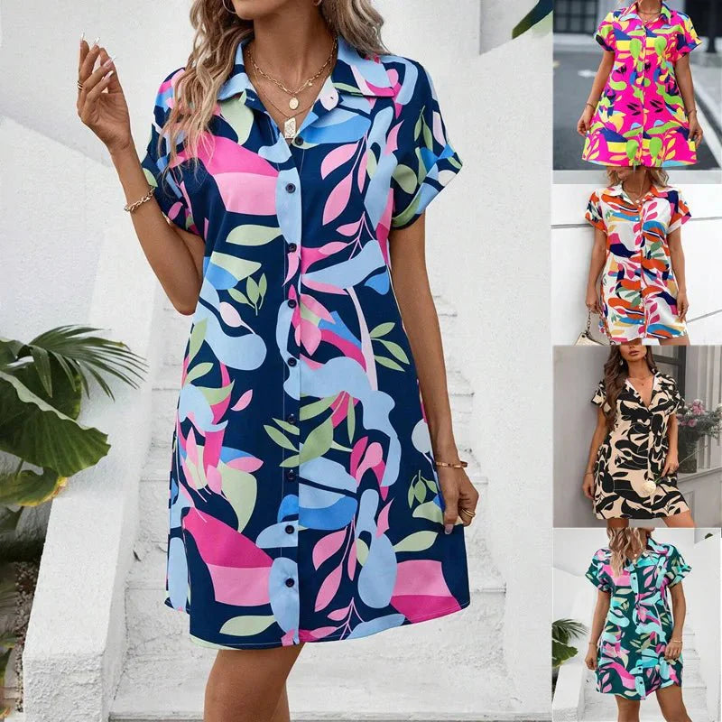 Vestido Feminino Estampado Quirina - Loja Luniva