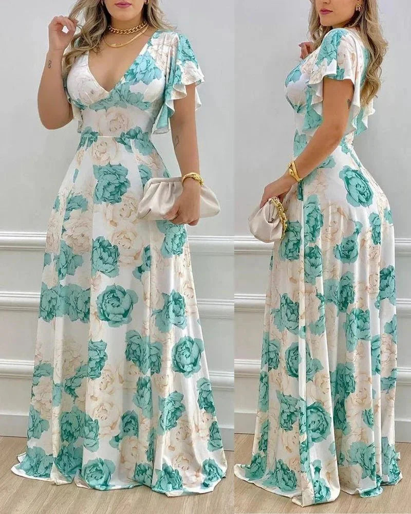 Vestido Feminino Floral Keller - Loja Luniva