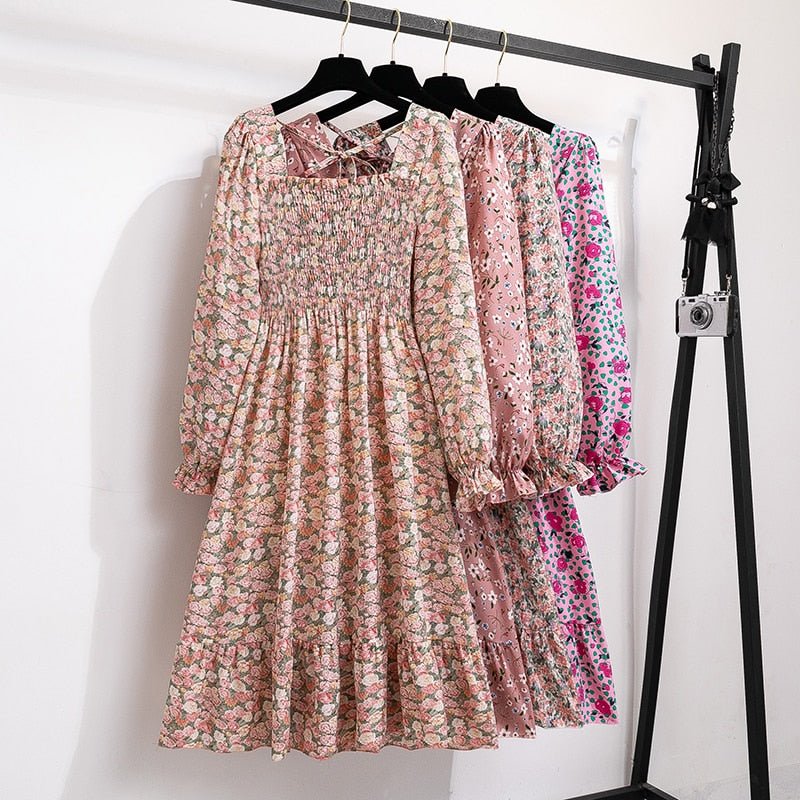 Vestido Floral Amélia - Loja Luniva