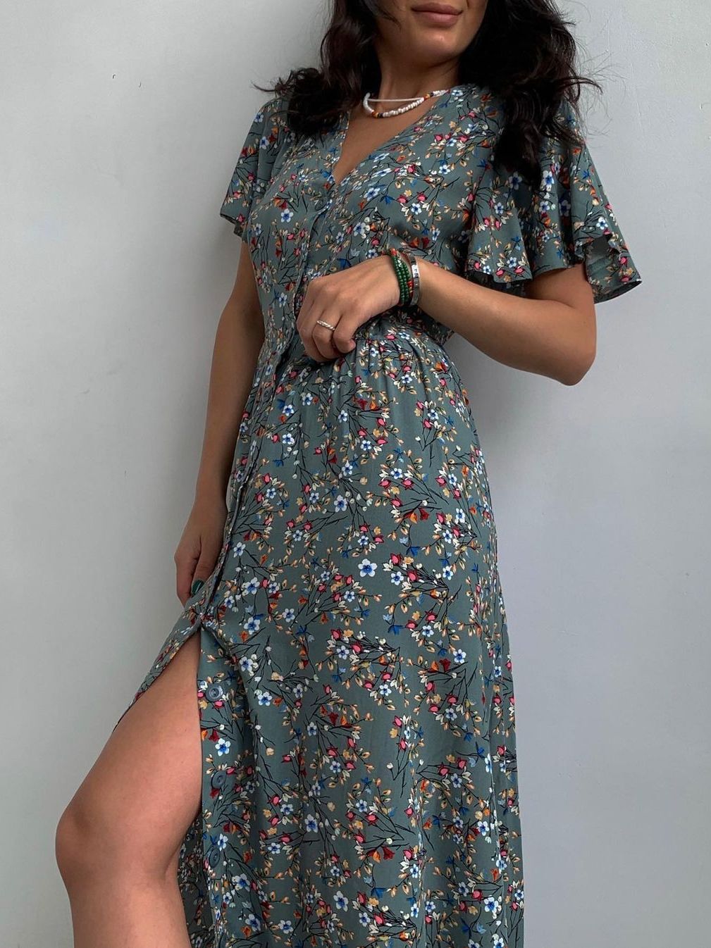 Vestido Floral Carlopi - Loja Luniva