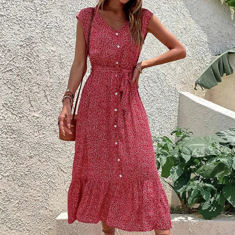 Vestido Floral Noa - Loja Luniva