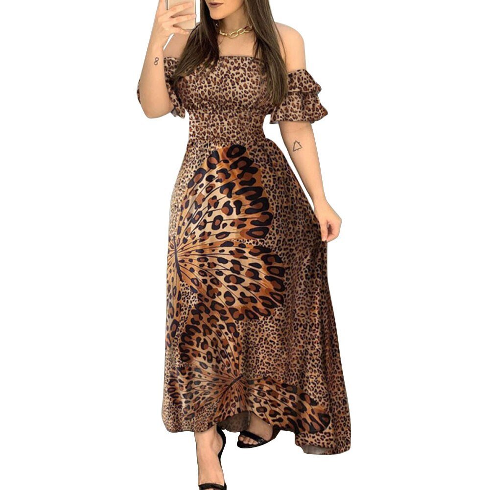 Vestido Longo Borboleta - Loja Luniva