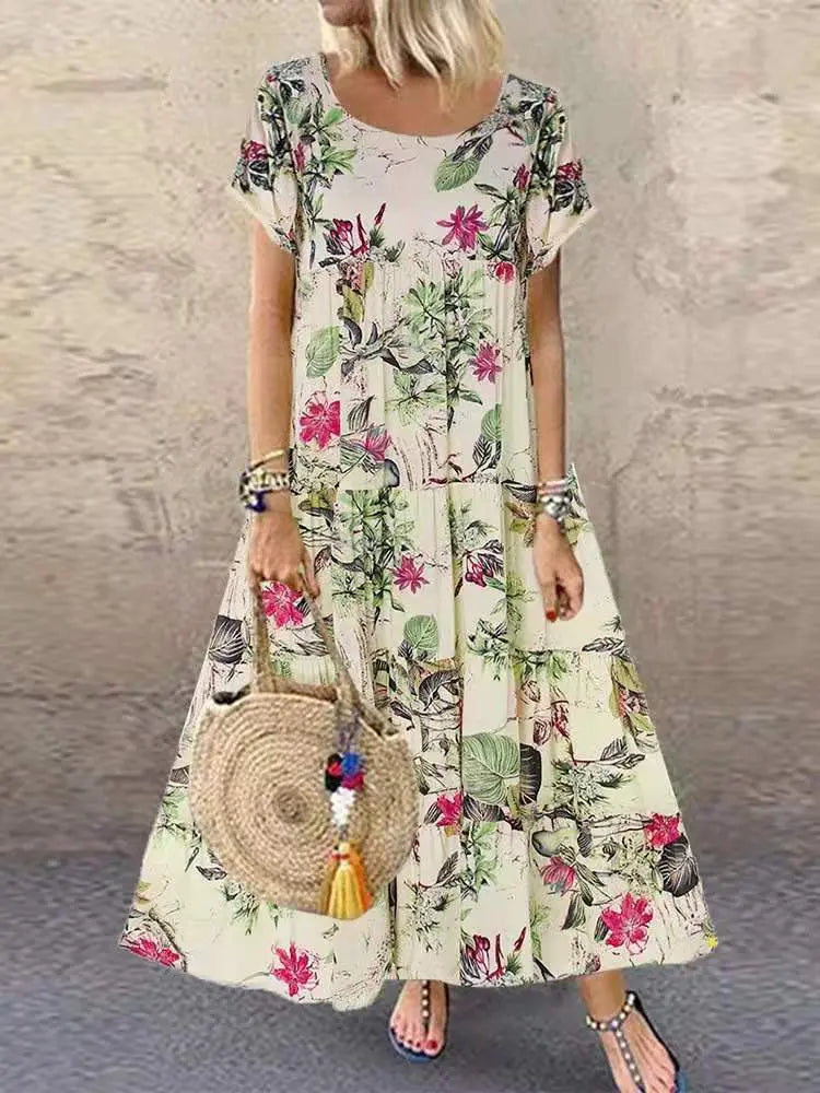 Vestido Longo Vintage - Loja Luniva