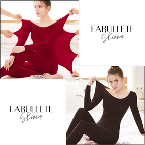 Conjunto de Roupa Térmica Feminina Sem Costuras Skinner - Compre 1 Leve 2 - Loja Luniva