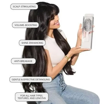 Escova Profissional Raquette Luxe™ — Tecnologia Premium de Cerdas Mistas | Compre 1 e Leve 2