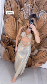 Vestido Gold - Loja Luniva