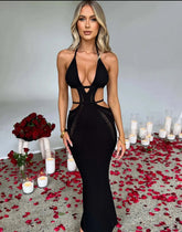 Vestido Longo Croche Natyl - Loja Luniva