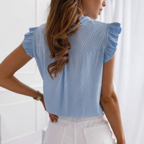 Blusa Feminina Casual Com Laço - Loja Luniva