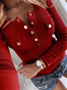 Camisa Feminina de Manga Comprida Celeste - Loja Luniva