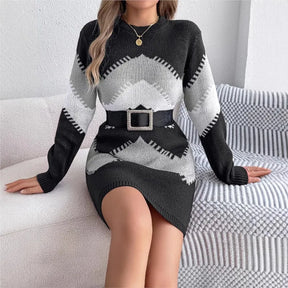 Vestido de Manga Comprida Isolide - Loja Luniva