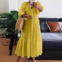 Vestido Longo Plissado Zenobia - Loja Luniva