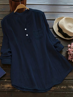 Camisa Feminina de Manga Comprida Melisande - Loja Luniva