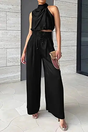 Conjunto Feminino Sem Mangas Rozeanne - Loja Luniva
