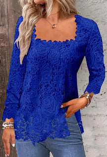 Blusa Feminina de Renda Vivienne - Loja Luniva