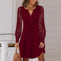 Vestido de Manga Longa Galene - Loja Luniva