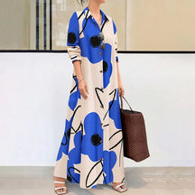 Vestido Estampado Floral Leontine - Loja Luniva