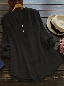 Camisa Feminina de Manga Comprida Melisande - Loja Luniva