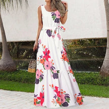 Vestido Longo Estampado Esmeralda - Loja Luniva