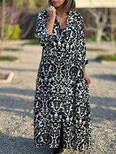 Vestido Longo Estampado Josilenne - Loja Luniva
