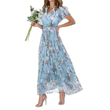 Vestido Longo com Estampa Floral Deise - Loja Luniva