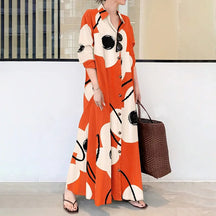 Vestido Estampado Floral Leontine - Loja Luniva