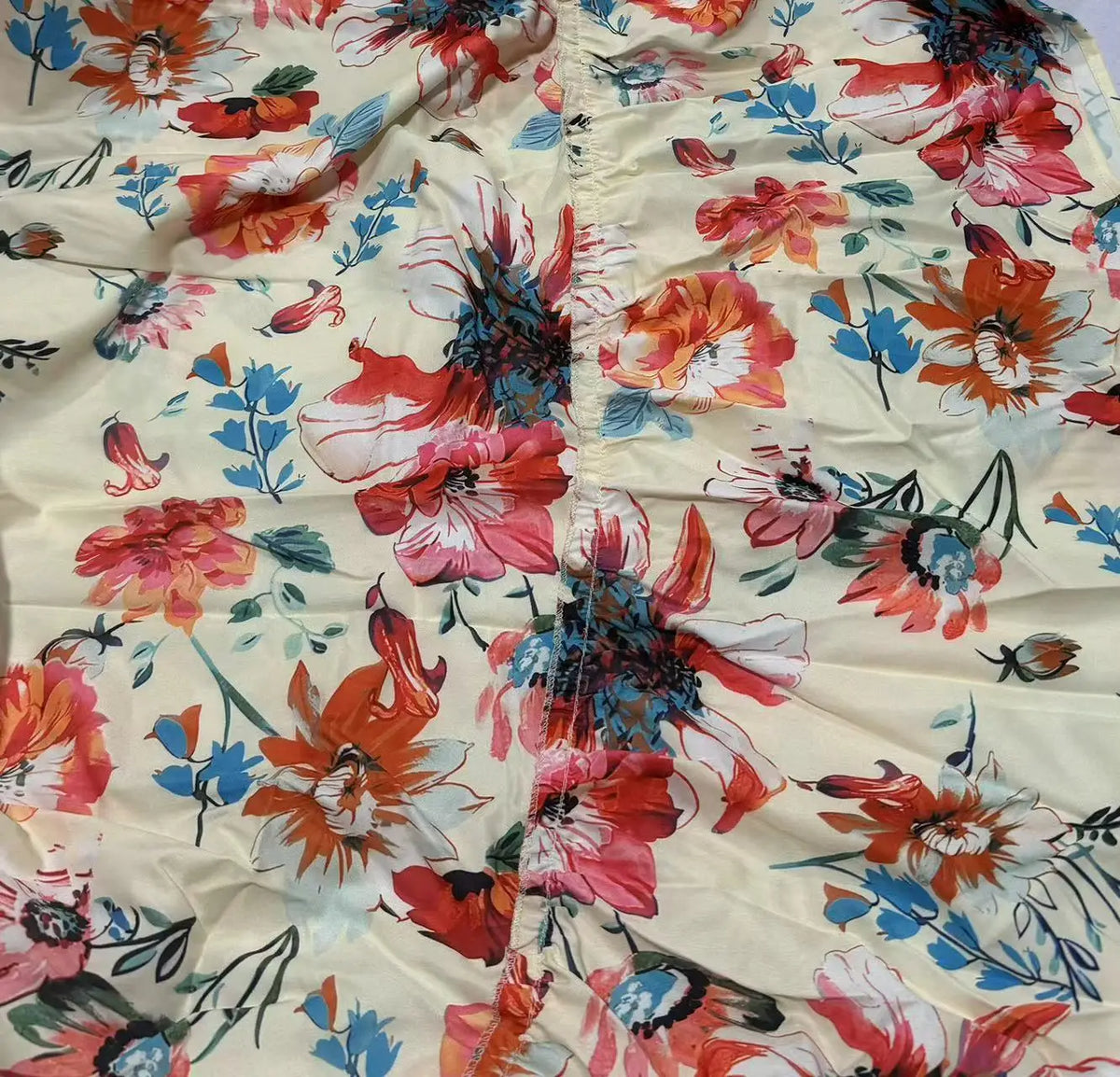 Vestido Estampado com Gola Quadrada Noelle - Loja Luniva