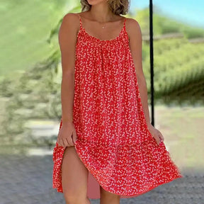 Vestido Estampado Tropical Daphne - Loja Luniva
