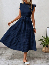 Vestido com Laço e Mangas Voadoras - Loja Luniva