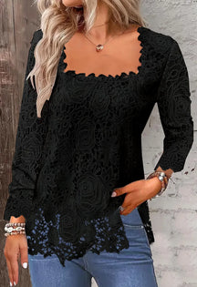 Blusa Feminina de Renda Vivienne - Loja Luniva